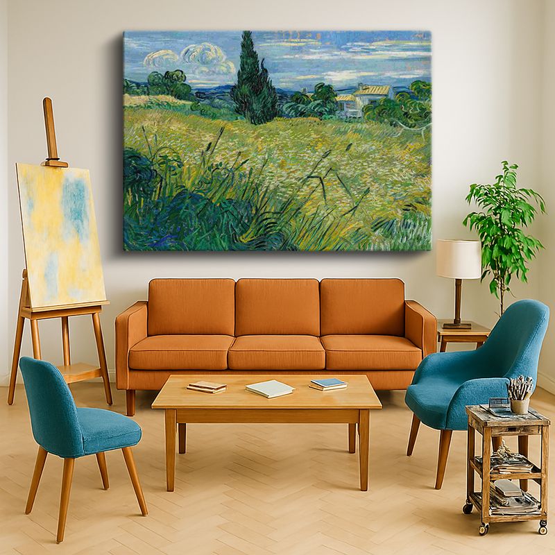 Ressam Kanvas Tablo 1062